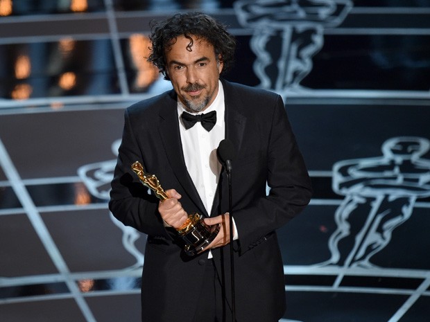 Alejandro González Iñárritu ganha o Oscar de melhor diretor por &quot;Birdman&quot; (Foto: John Shearer/Invision/AP)