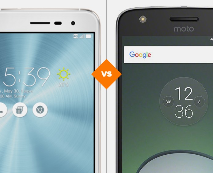 Zenfone 3 ou Moto Z Play: veja qual intermediário tem o melhor custo-benefício (Foto: Arte/TechTudo) Zenfone 3 ou Moto Z Play: veja qual intermediário tem o melhor custo-benefício (Foto: Arte/TechTudo)