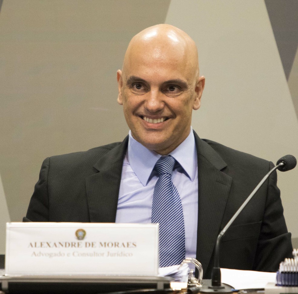 Alexandre de Moraes, durante sabatina no CCJ do Senado (Foto: Albery Santini/Futura Press/Estadão Conteúdo)