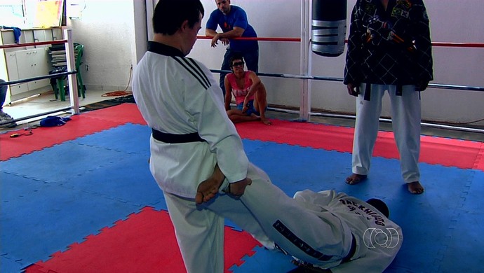 Bruno Guimarães, Taekwondo, Goiás (Foto: Reprodução/TV Anhanguera)