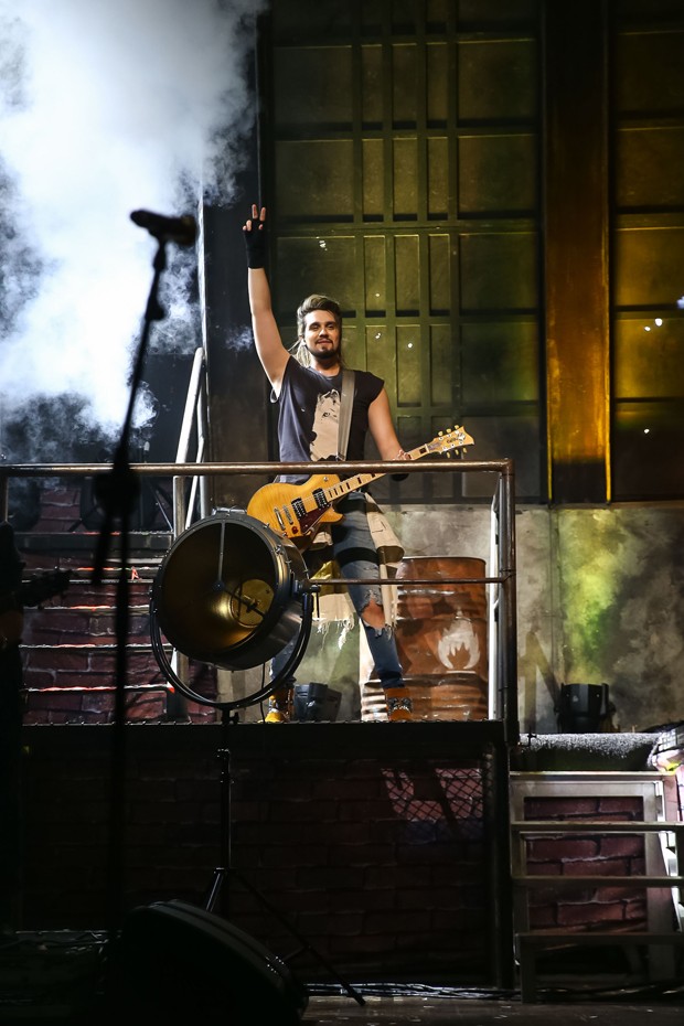 Luan Santana em São Paulo (Foto: Raphael Castello/AgNews)