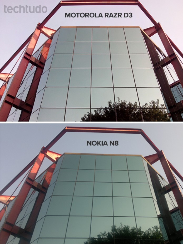 Razr D3 contra Nokia N8: comparativo de fotos (Foto: Elson de Souza/TechTudo) Razr D3 contra Nokia N8: comparativo de fotos (Foto: Elson de Souza/TechTudo)