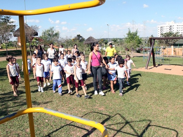 Crianças participam da primeira conferência mirim em Rio Preto (Foto: Divulgação/ Ricardo Boni)