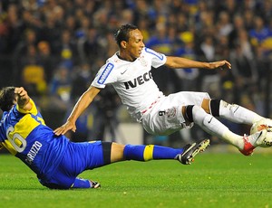 Liedson, Boca Juniors x Corinthians (Foto: Marcos Ribolli  / Globoesporte.com)