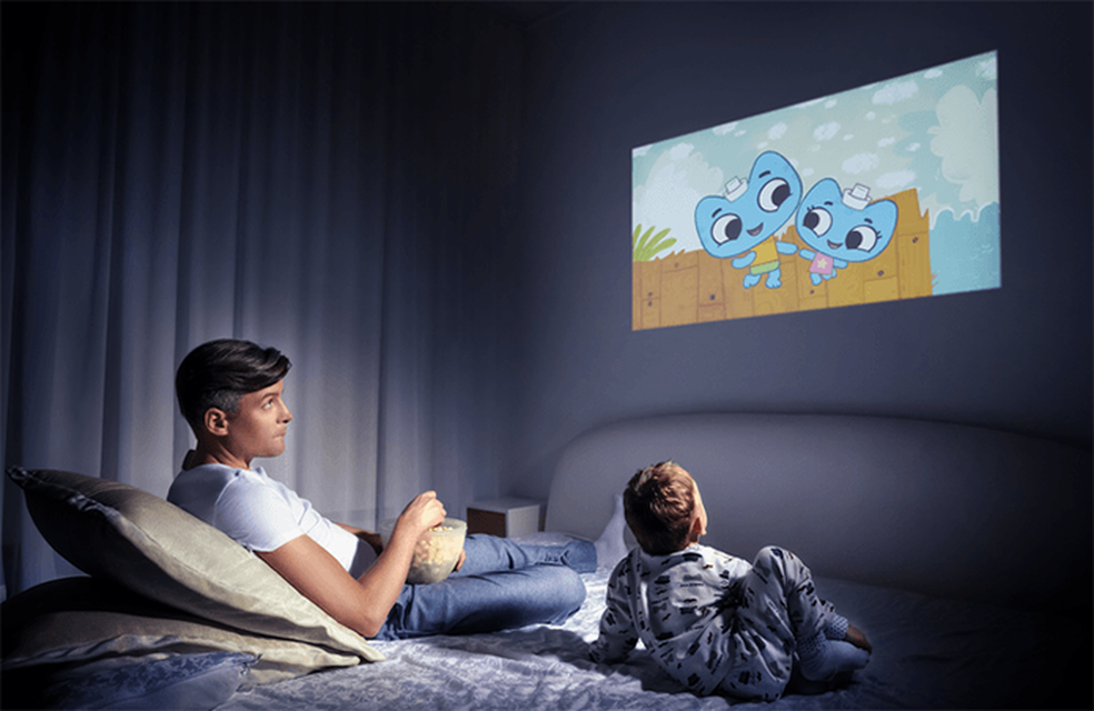 Fabricante garante autonomia de até três horas para vídeo (Foto: Divulgação/Cinemood)