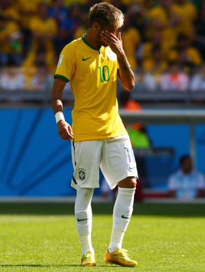 Neymar BRasil e Chile Mineirão (Foto: Agência Getty Images)