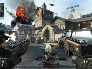 A ação explosiva de 'Call of Duty' está de volta com 'Black Ops II' (Foto: Divulgação)