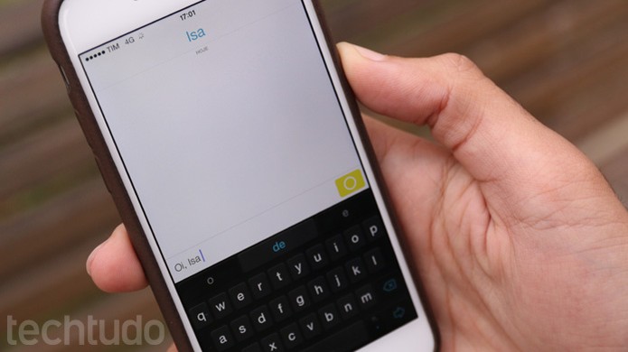 Bate-papo e troca de mensagens no Snapchat (Foto: TechTudo / Lucas Mendes) Bate-papo e troca de mensagens no Snapchat (Foto: TechTudo / Lucas Mendes)