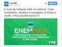 Estudantes reclamam de ausência da redação em nota do Enem 2015
