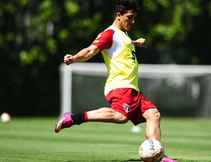 aloisio são paulo treino (Foto: Marcos Ribolli / Globoesporte.com)