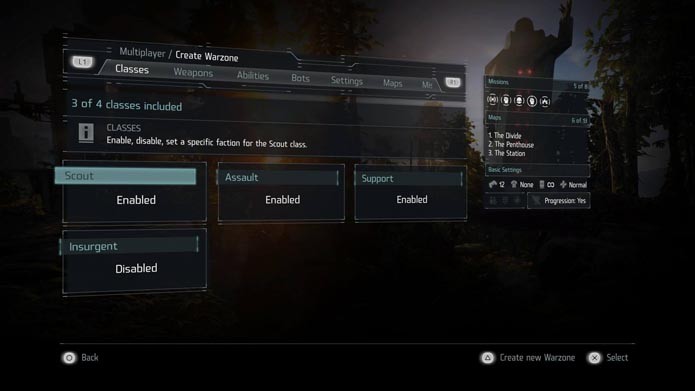 Killzone Shadow Fall: como criar uma sala de jogo no modo multiplayer (Foto: Reprodução/Murilo Molina)
