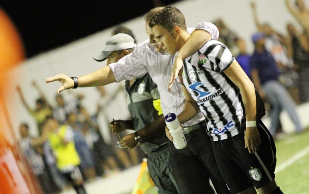 luciano silva e birungueta do treze (Foto: Leonardo Silva / Jornal da Paraíba)