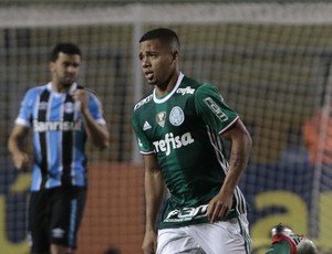 Palmeiras x Grêmio comemoração Gabriel Jesus