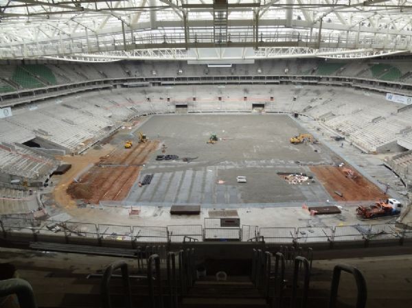 Walter Torre garante entrega da Arena antes do aniversário do Verdão