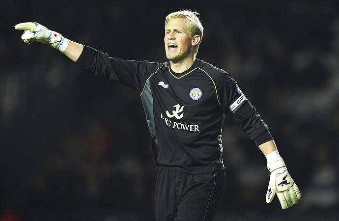 Kasper Schmeichel goleiro do Leicester City (Foto: Getty Images)