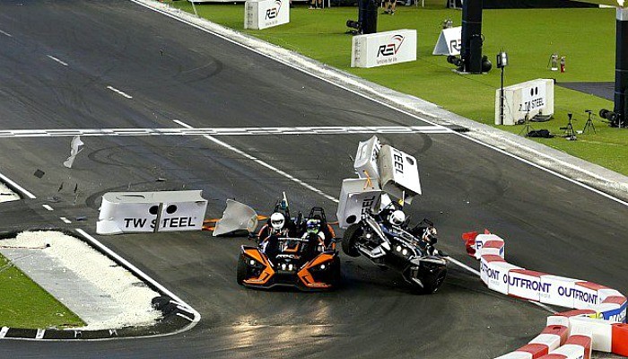 Pascal Wehrlein bate em Felipe Massa no Race of Champions