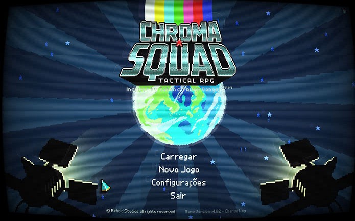 Em Chroma Squad você vive as aventuras de um grupo de heróis no estilo de Power Rangers (Foto: Reprodução/Felipe Vinha)