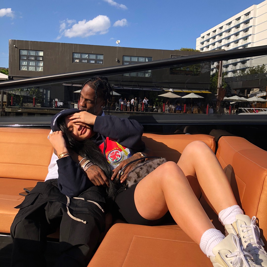 Travis Scott e Kylie Jenner (Foto: Reprodução / Instagram) Travis Scott e Kylie Jenner (Foto: Reprodução / Instagram)