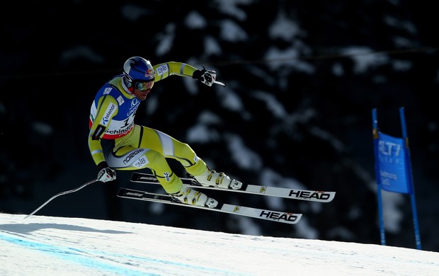 esqui Aksel Lund Svindal no Mundial da Áustria  (Foto: Getty Images)