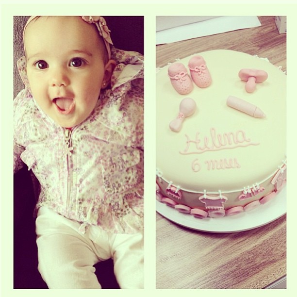 Helena, filha de Rodrigo Faro e Vera Viel (Foto: Reprodução/Instagram)