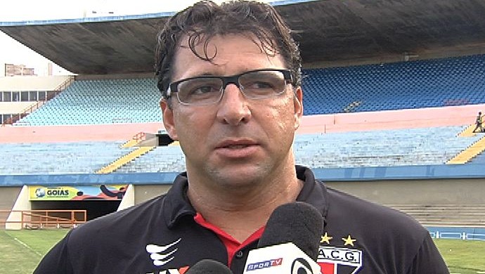 Marcelo Martelotte, técnico do Atlético-GO (Foto: Reprodução/PremiereFC)