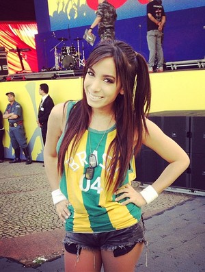 Anitta Brasil x México (Foto: Reprodução Internet) Anitta Brasil x México (Foto: Reprodução Internet)