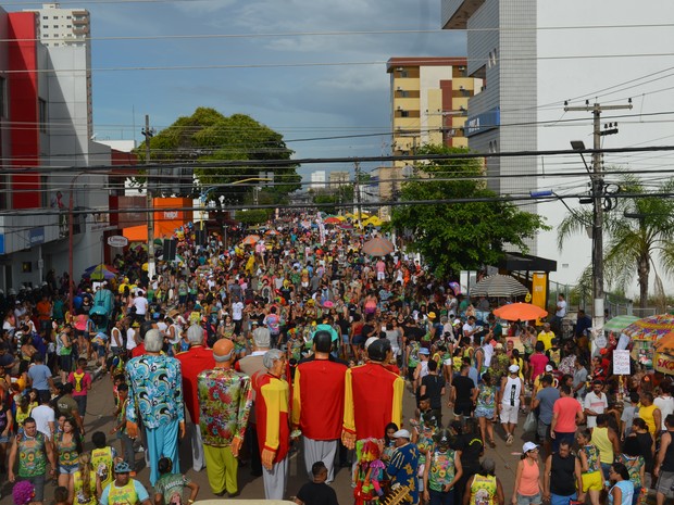 Banda do Vai Quem Quer em Porto Velho (Foto: Sara Cicera/G1)