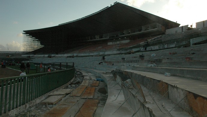 Estádio Almeidão, João Pessoa, Paraíba (Foto: Larissa Keren / GloboEsporte.com/pb)