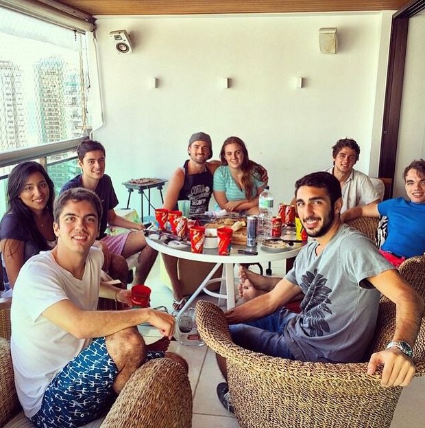 Rafael Licks e amigos (Foto: Instagram/Reprodução)