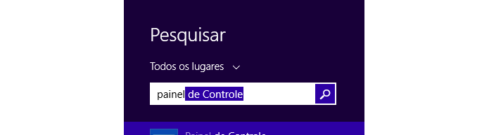 Painel pode ser acessado com facilidade no Windows 8 (foto: Reprodução/João Kurtz)