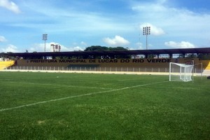 Estádio Passo das Emas (Foto: Assessoria/Luverdense Esporte Clube)