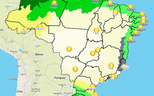 Frente Fria Traz Chuva Para Parte Do Sul Do Brasil Mas Ar Seco Ainda