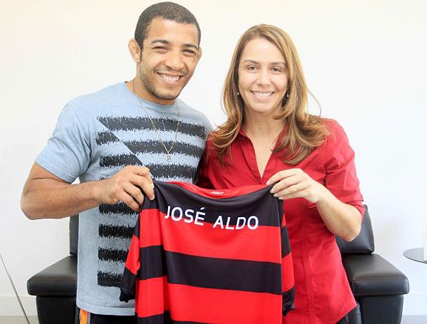 José Aldo Flamengo (Foto: Fernando Azevedo / Fla Imagem)