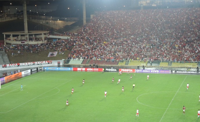 Torcida Flamengo Arquibancada Kléber Andrade (Foto: Gustavo Rotstein)