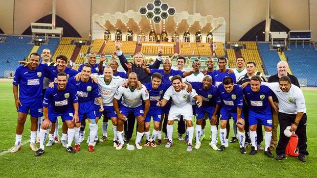 Seleção de ex-jogadores do Brasil (Foto: Divulgação)