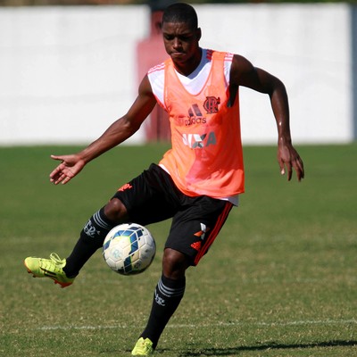 Caio Rangel Flamengo treina no Ninho do Urubu (Foto: Gilvan de Souza/Flamengo)
