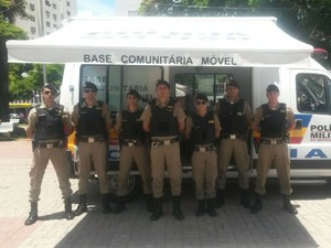 Itaúna novos policiais (Foto: 5ª Cia PM / Itaúna)