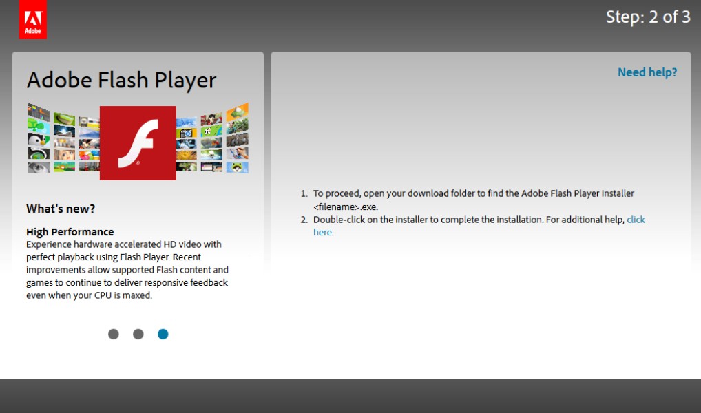 free flash player for windows 10