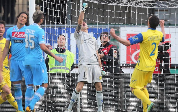 Cavani Napoli Chievo (Foto: EFE)