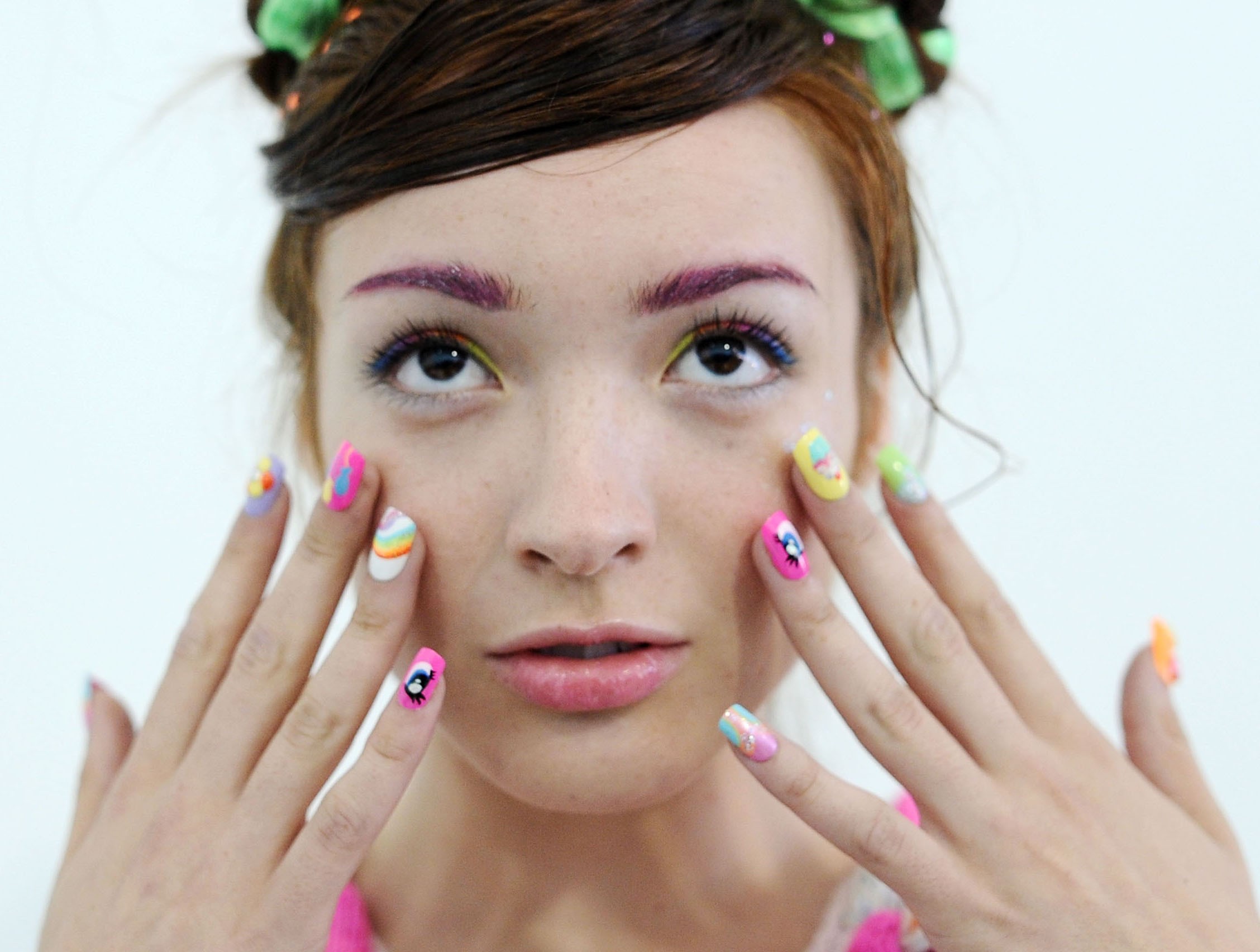 Nail Art na NYFW (Foto: Getty Images)