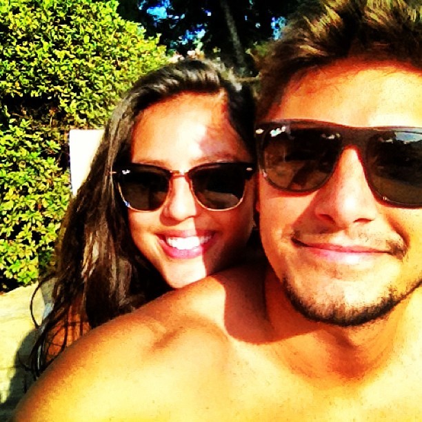 Bruno Gissoni e namorada (Foto: Instagram / Reprodução)