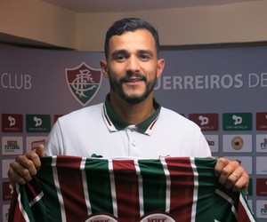 Henrique Dourado Fluminense (Foto: Edgard Maciel de Sá) Henrique Dourado Fluminense (Foto: Edgard Maciel de Sá)
