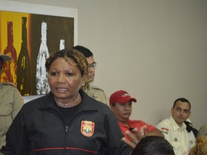 Maria Solidade Pinheiro, guarda municipal (Foto: Dyepeson Martins/G1)