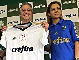 Palmeiras apresenta patrocínio da Crefisa (Foto: Divulgação)