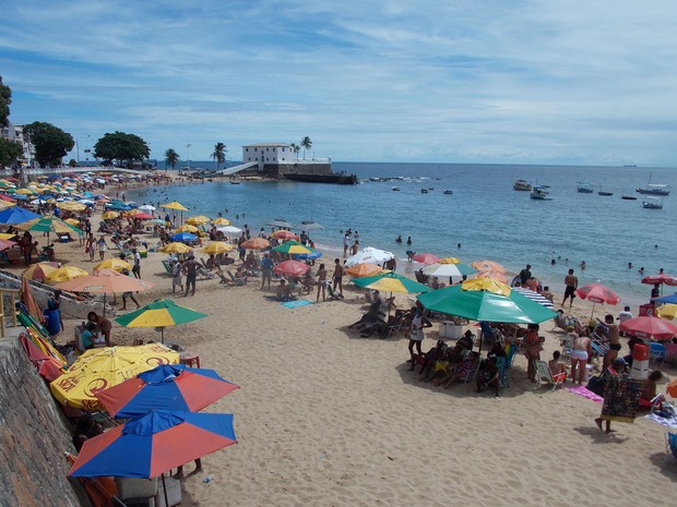 Porto da Barra (Foto: Henrique Mendes / G1)