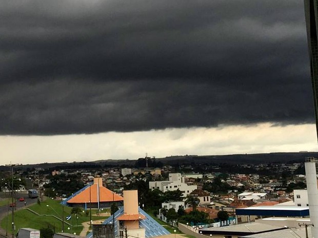 G Chuva Derruba Temperatura Em At C Em Ponta Grossa No Paran