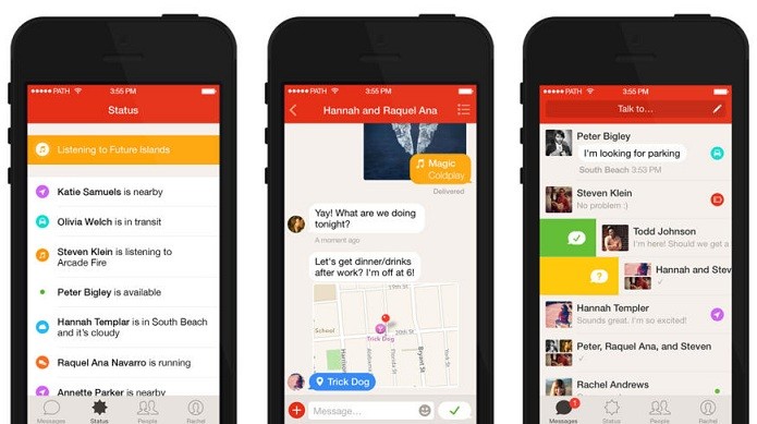Converse e interaja com seus contatos com a ajuda do Path Talk (Foto: Divulgação/AppStore)