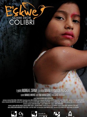 Cartaz do filme colombiano 'Ecwke quer dizer beija-flor' (Foto: Divulgação/Festival Visões Periféricas) Cartaz do filme colombiano 'Ecwke quer dizer beija-flor' (Foto: Divulgação/Festival Visões Periféricas)