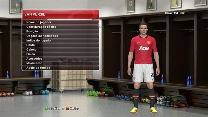 Pro Evolution Soccer 2014: como editar jogadores no game (Foto: Reprodução/Murilo Molina)