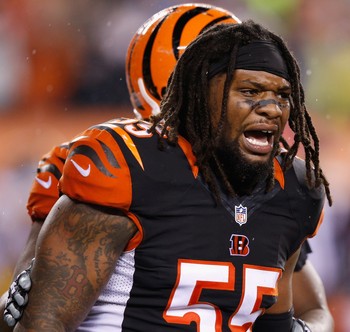 Vontaze Burfict Cincinnati Bengals NFL (Foto: Joe Robbins / Getty Images)